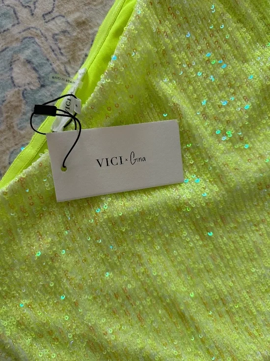 Sequin mini dress - Picture 1 of 2